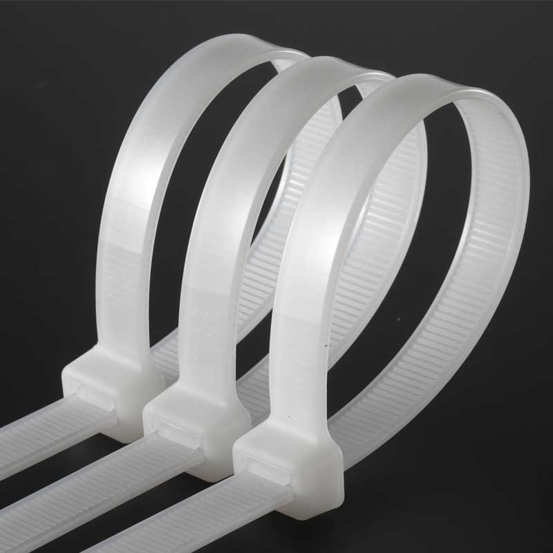 White Anti-UV-Cable-Ties