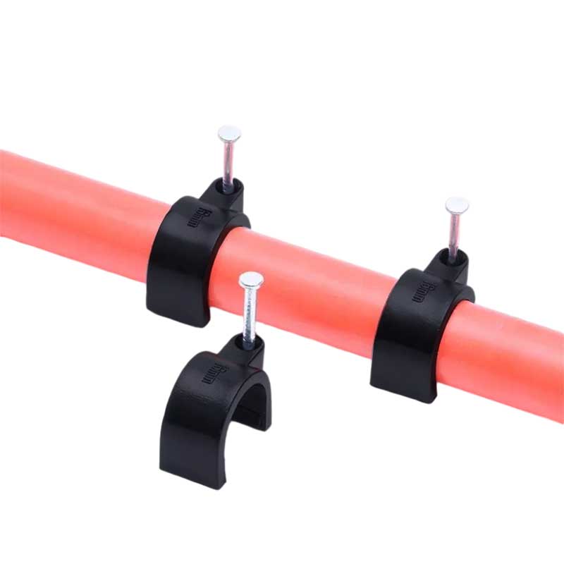 Black Circle-Cable-Clips