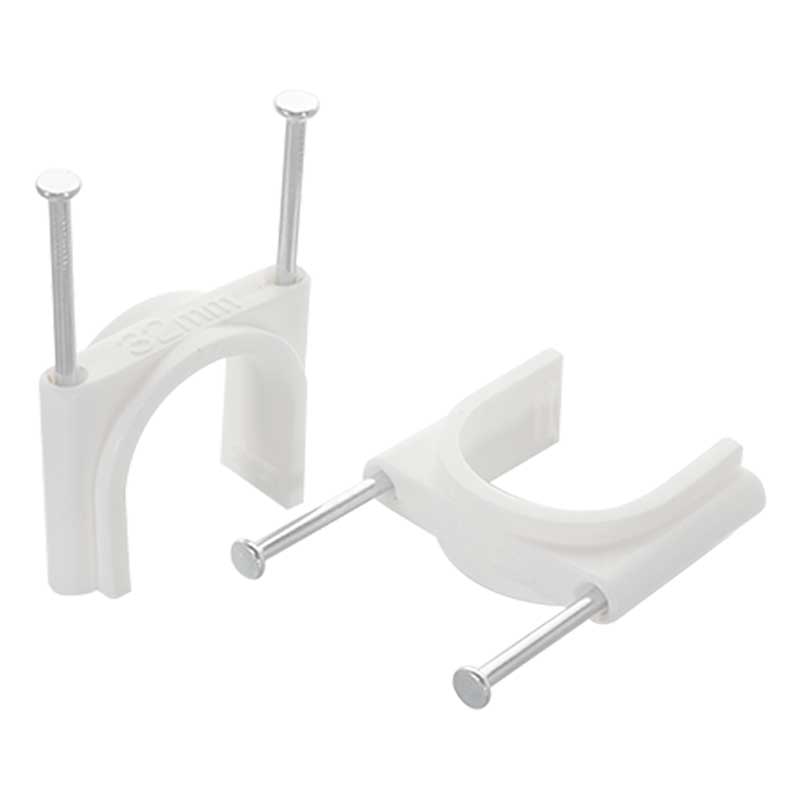 Double-Nail-Cable-Clips details