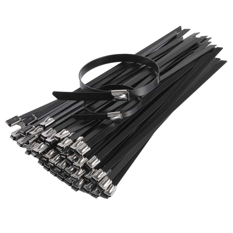 Black Epoxy-Coated-Steel-Ties