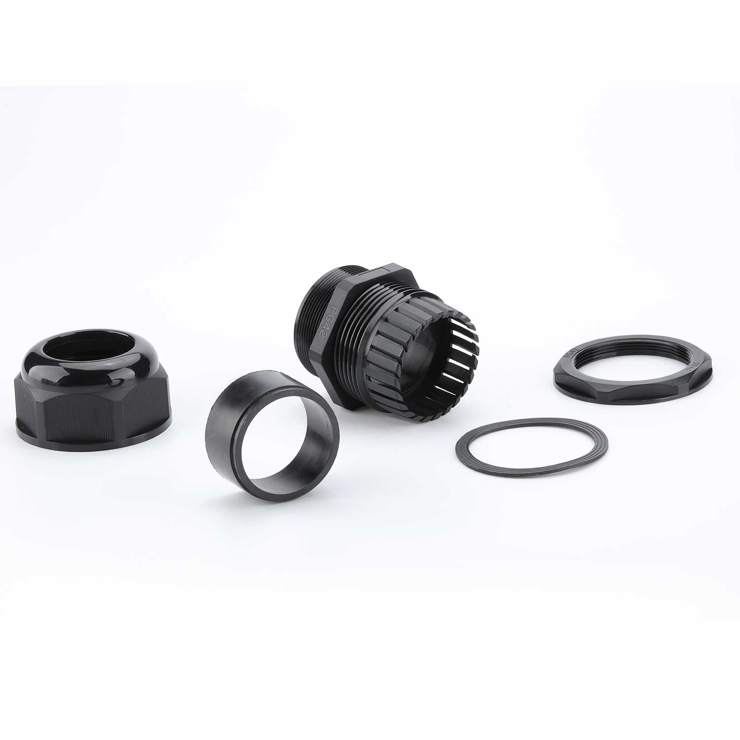 Black GER-Standard-Cable-Glands-(PG)