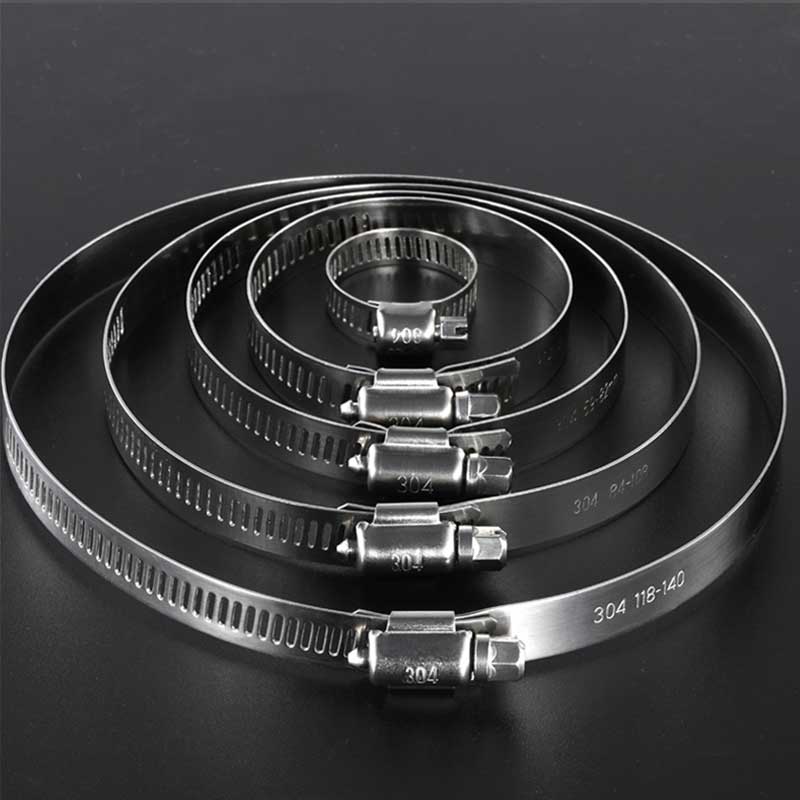 304 Metal Hose-Clamp details Display