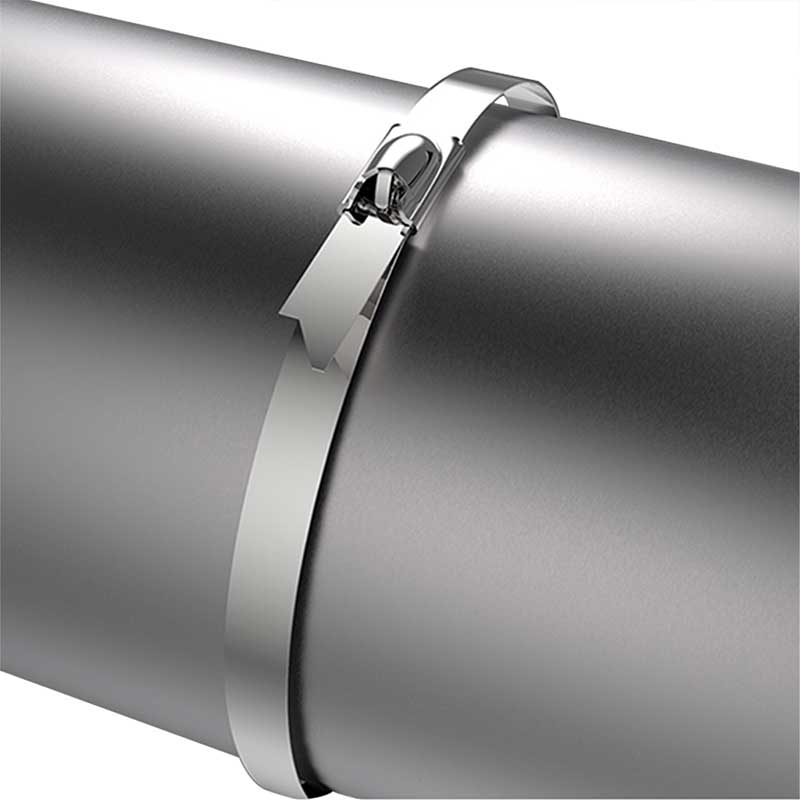Self-locking-Stainless-Steel-Ties details Display