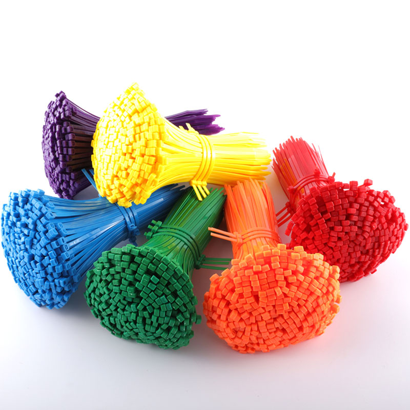 Colorful Cable Ties Display