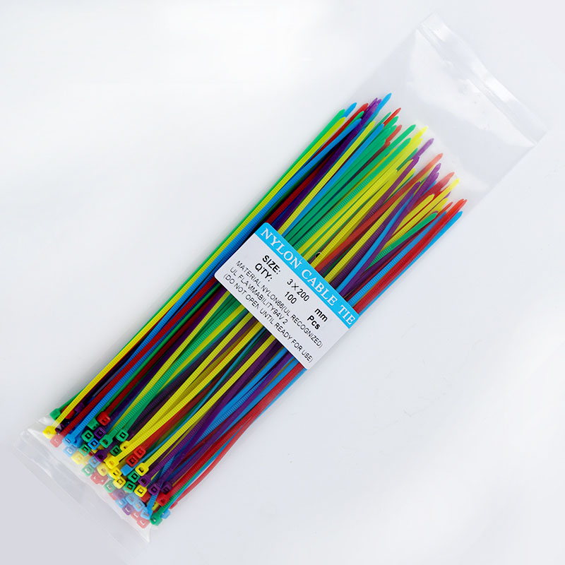 Colorful Cable Ties Bags