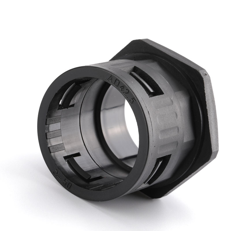 Black Corrugated Tube Connector Products details