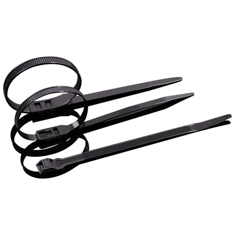 Black Double Locking Cable Ties details