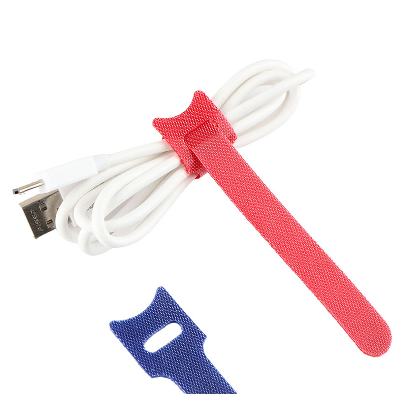 Hook and Loop Cable Ties application