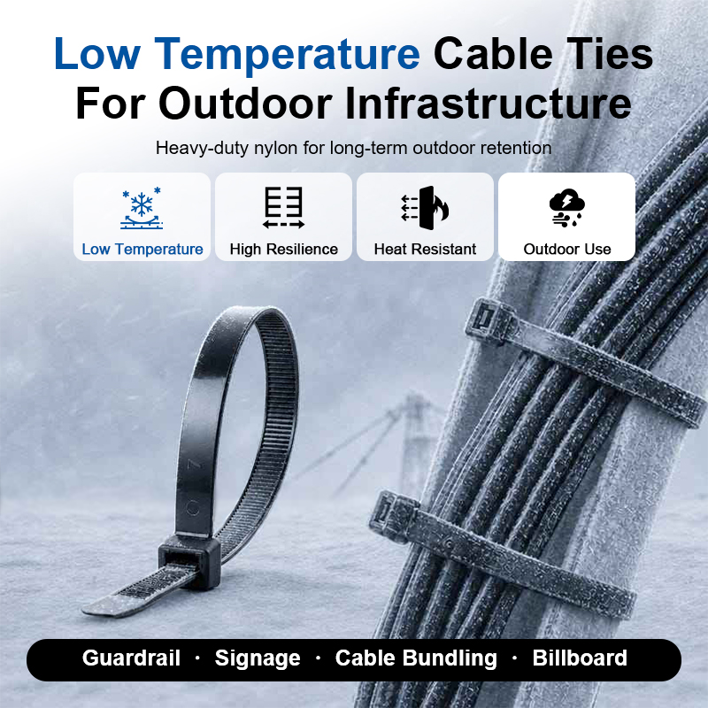 Low Temperature Resistant Cable Ties