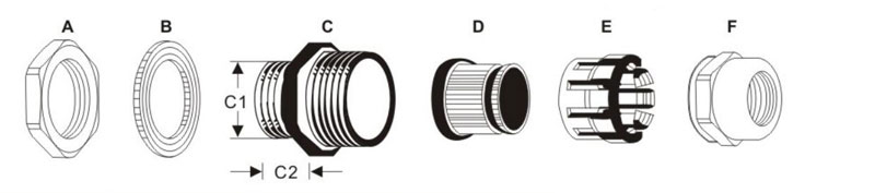 Stainless Steel Cable Glands