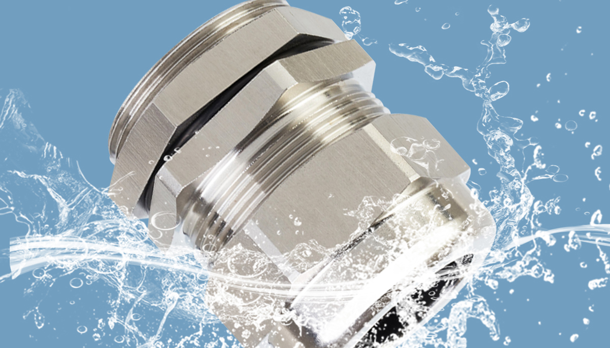 Brass cable gland