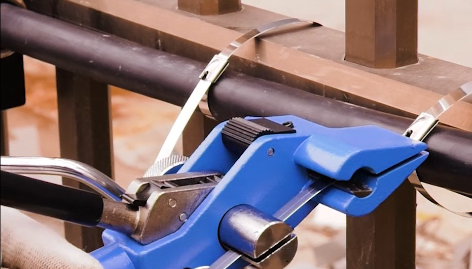 stainless steel tie usage