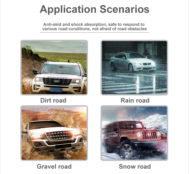 Car snow chains Application Scenarios