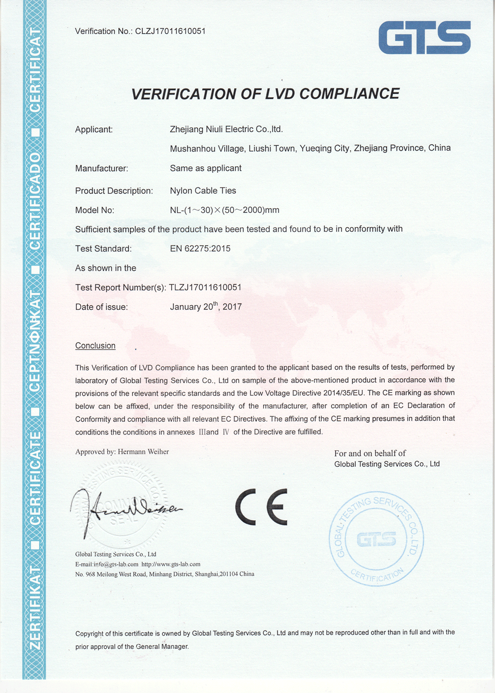 CE Certification