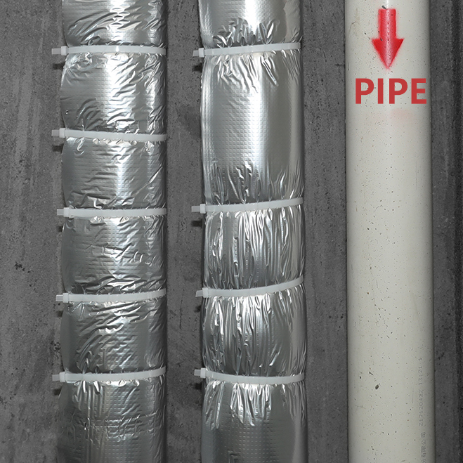 Application Of Cable Ties In HVAC Pipes
