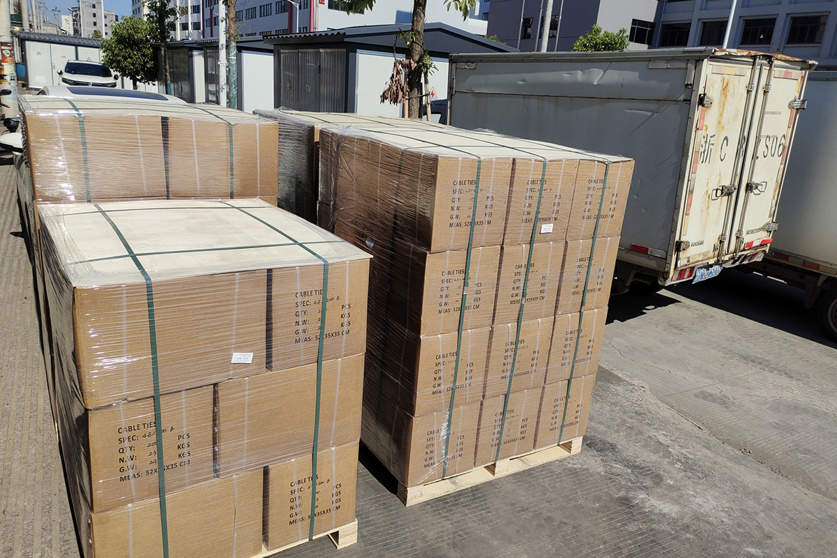9. Product on pallet